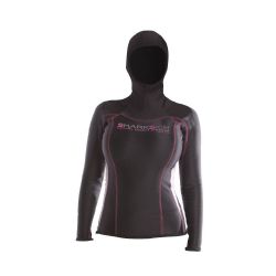 Chillproof Long Sleeve w/Hood - Womens